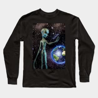 Alien Life Long Sleeve T-Shirt